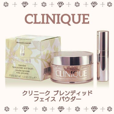 CLINIQUE イーブン ベター ブライト セラム ファンデーション 20のクチコミ「🤍𖤐⸒⸒ CLINIQUE クリニーク 🤍𖤐⸒⸒
Blended Face Powder + .....」（1枚目）