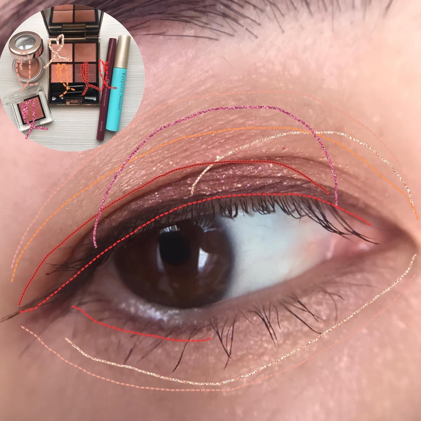 アイカラーレーション/LUNASOL/アイシャドウパレットを使ったクチコミ(5枚目)