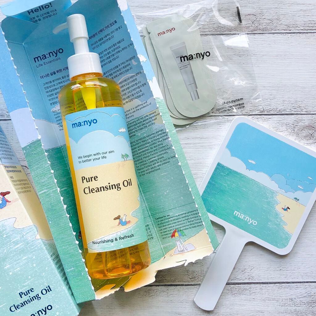 ピュア クレンジング オイル/manyo/オイルクレンジングを使ったクチコミ(1枚目)