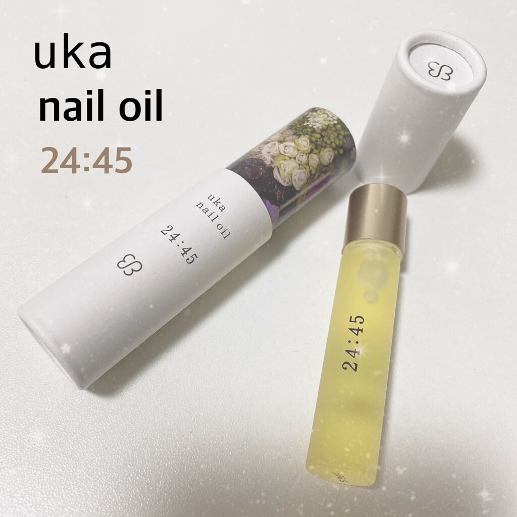 10月12日  [ヒルナンデス]  uka  nail oil 24:45