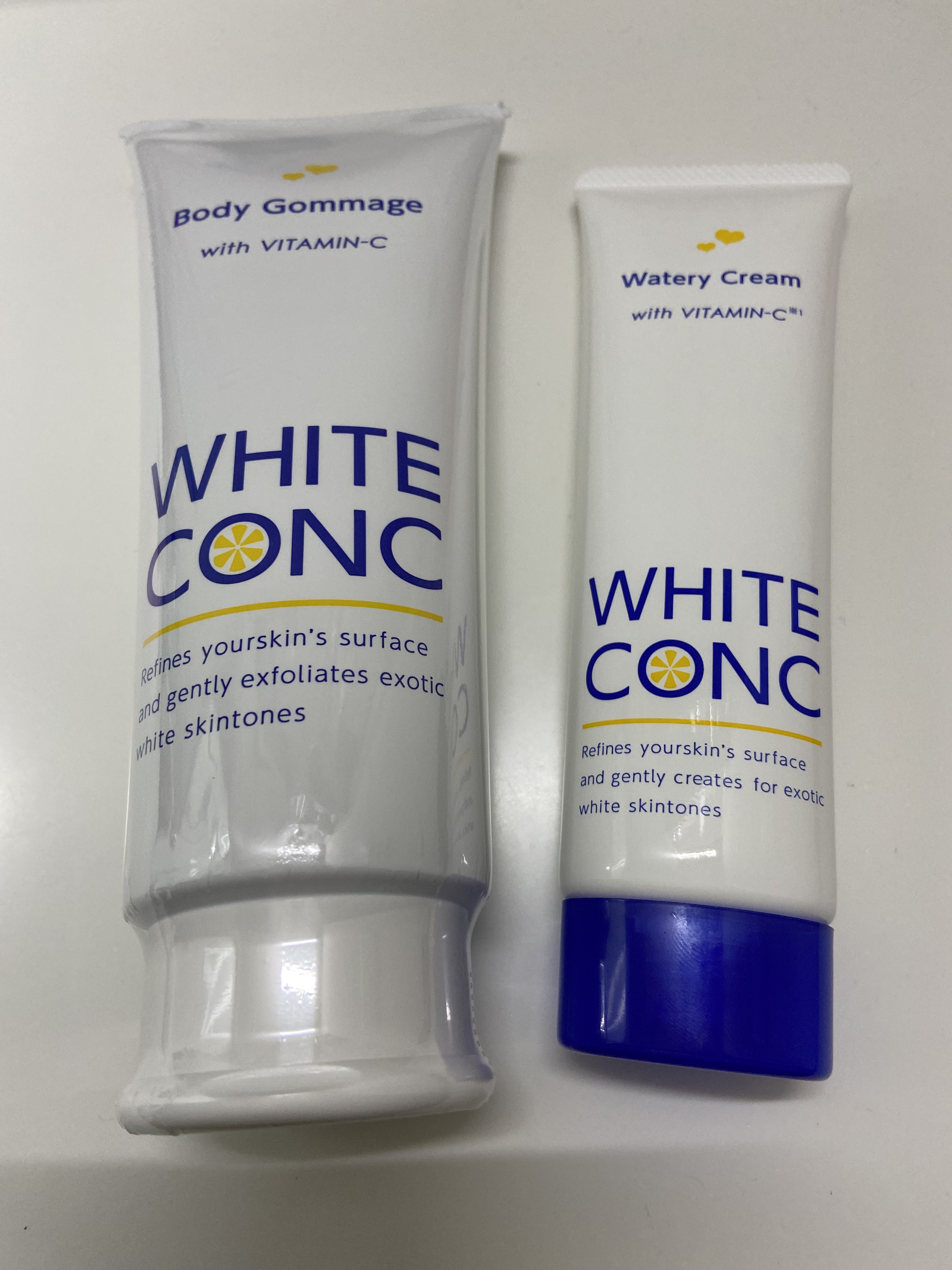 薬用ホワイトコンク ボディゴマージュCII/ホワイトコンク/ボディスクラブを使ったクチコミ（1枚目）