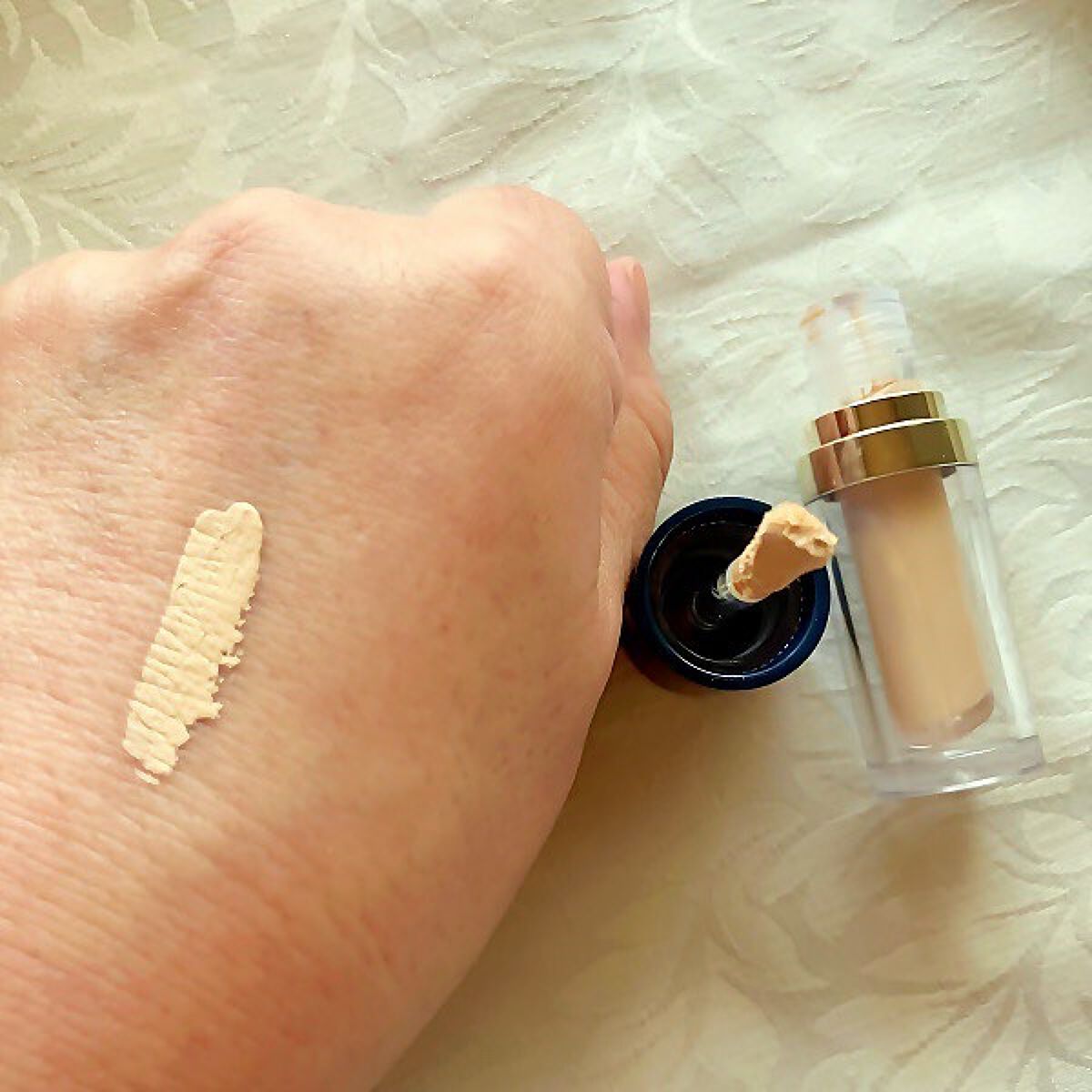 タトゥーウォータープルーフスカーコンシーラー/フォレンコス/リキッドコンシーラーを使ったクチコミ(5枚目)