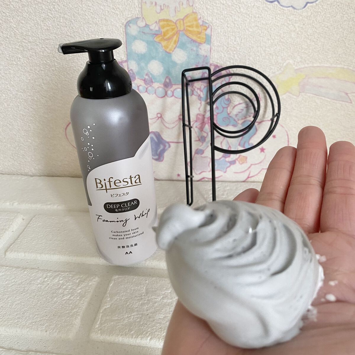 泡洗顔 ディープクリア/ビフェスタ/泡洗顔を使ったクチコミ（3枚目）