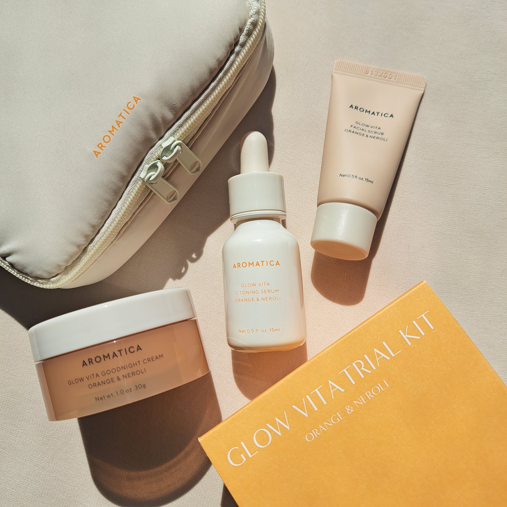 グロービタトライアルキット/AROMATICA/トライアルキットを使ったクチコミ（1枚目）