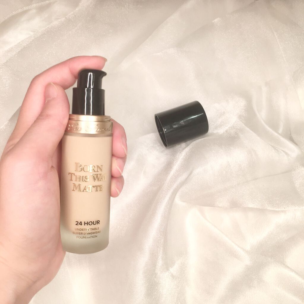 ボーン ディス ウェイ アンディテクタブル 24H マット ファンデーション/Too Faced/リキッドファンデーションを使ったクチコミ(3枚目)
