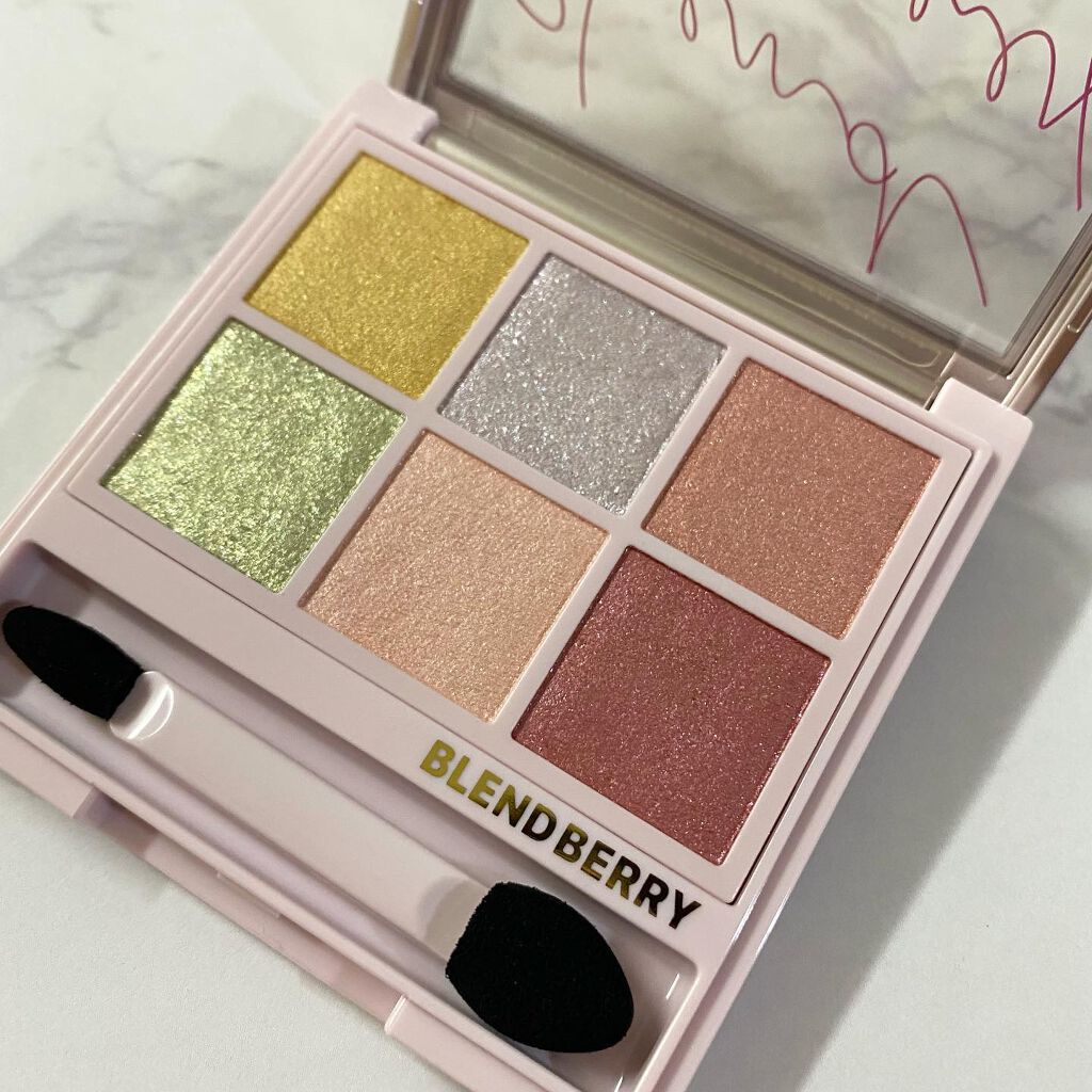 オーラクリエイション/BLEND BERRY/アイシャドウパレットを使ったクチコミ(2枚目)