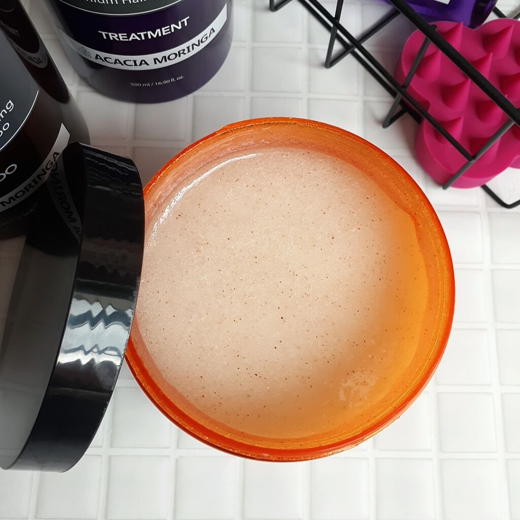 シュガーボディスクラブ　アカシアモリンガ/KUNDAL/ボディスクラブを使ったクチコミ（2枚目）