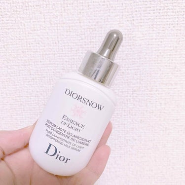 スノー エッセンス オブ ライト （医薬部外品）/Dior/美容液を使ったクチコミ（1枚目）