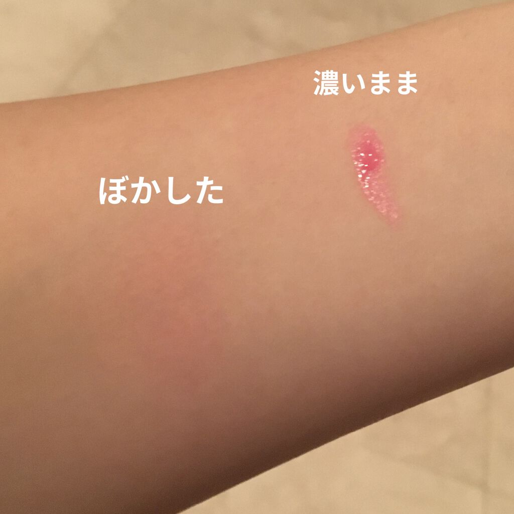 ジューシーレディリキッドチーク No.01 ローズポップ/キャンメイク/リキッドチークを使ったクチコミ（2枚目）