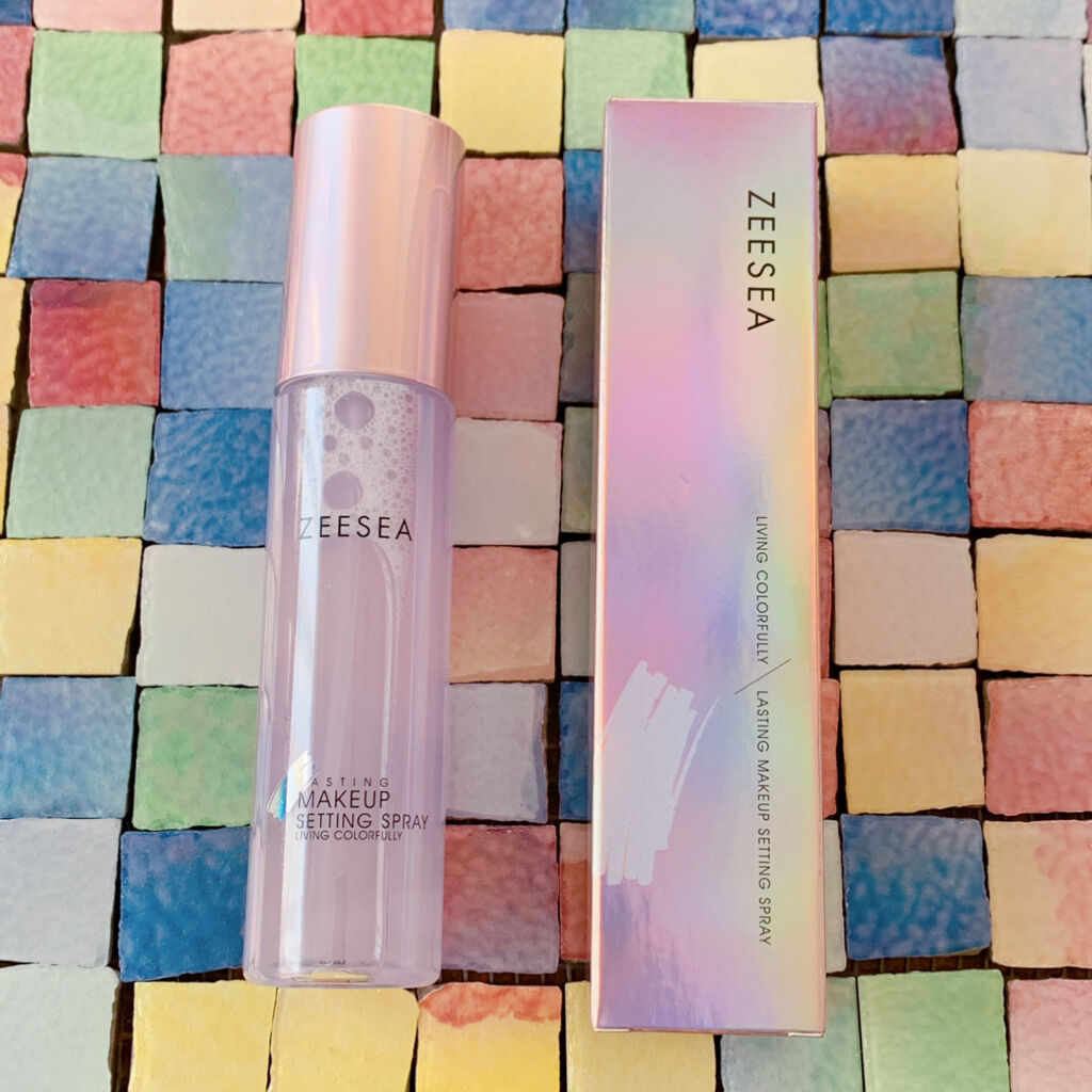 メタバースピンクシリーズ  ローリンスターメイクキープスプレー/ZEESEA/ミスト状化粧水を使ったクチコミ（2枚目）