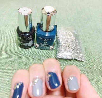 カラフルネイルズ/キャンメイク/マニキュアを使ったクチコミ(2枚目)