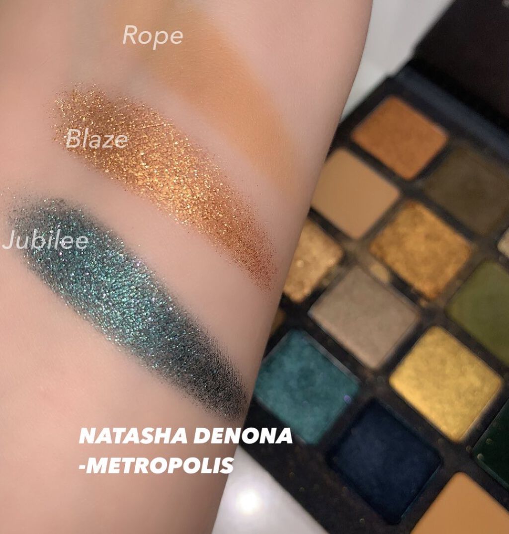  ナターシャ デノナ メトロポリス パレット/Natasha Denona/アイシャドウパレットを使ったクチコミ（3枚目）
