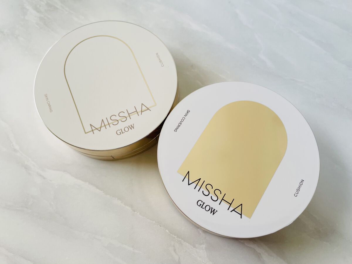 グロウ クッション〈カバータイプ〉 No.23 自然な肌色/MISSHA/クッションファンデーションを使ったクチコミ（1枚目）