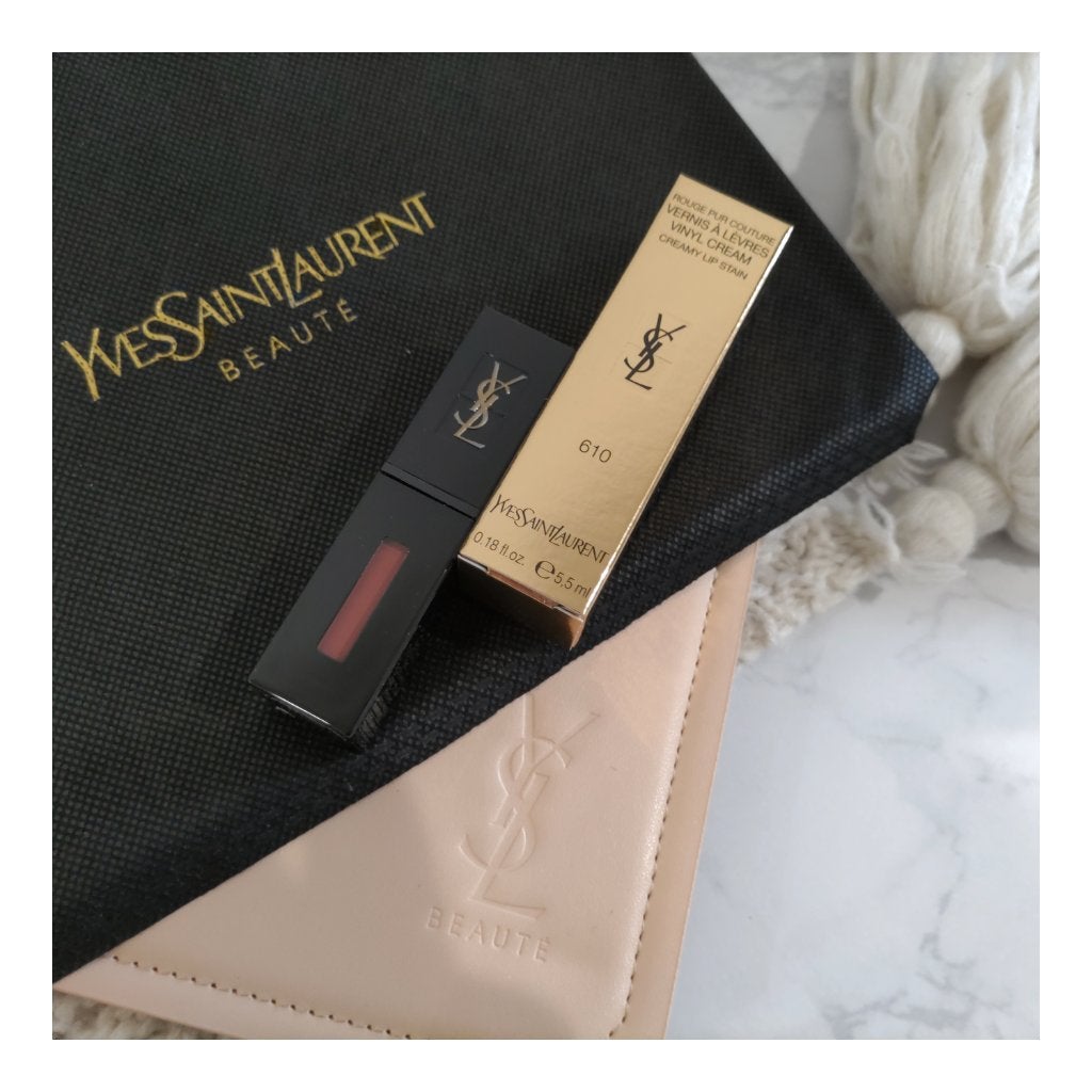 ルージュ ピュールクチュール ヴェルニ ヴィニルクリーム/YVES SAINT LAURENT BEAUTE/口紅を使ったクチコミ(2枚目)