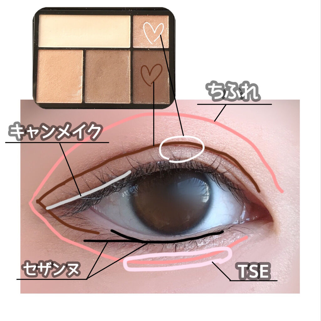チーク カラー(ブラシ付)/ちふれ/パウダーチークを使ったクチコミ（3枚目）