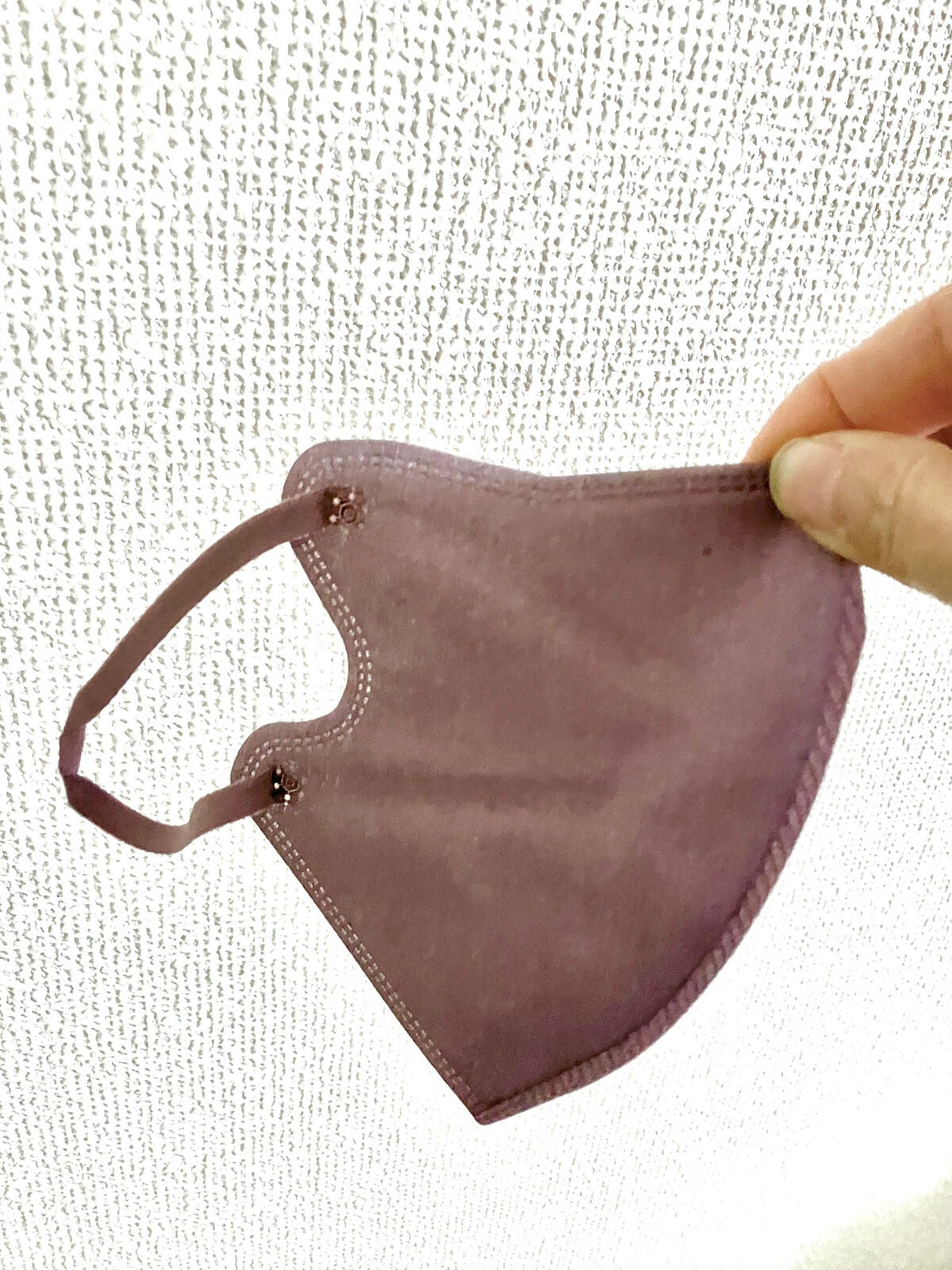 立体型スパンレース不織布カラーマスク/ISDG 医食同源ドットコム/マスクを使ったクチコミ(2枚目)