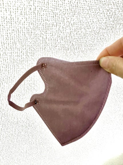 立体型スパンレース不織布カラーマスク/ISDG 医食同源ドットコム/マスクを使ったクチコミ(2枚目)