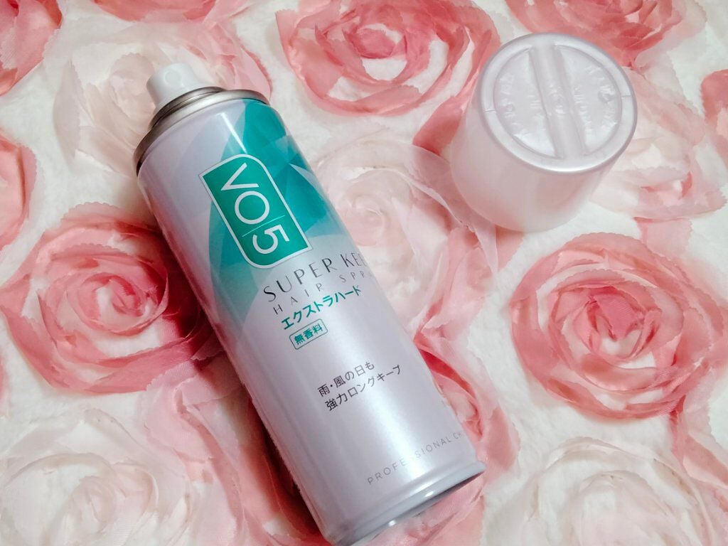 スーパーキープヘアスプレイ<エクストラハード> 無香料/VO5/ヘアスプレーを使ったクチコミ(2枚目)