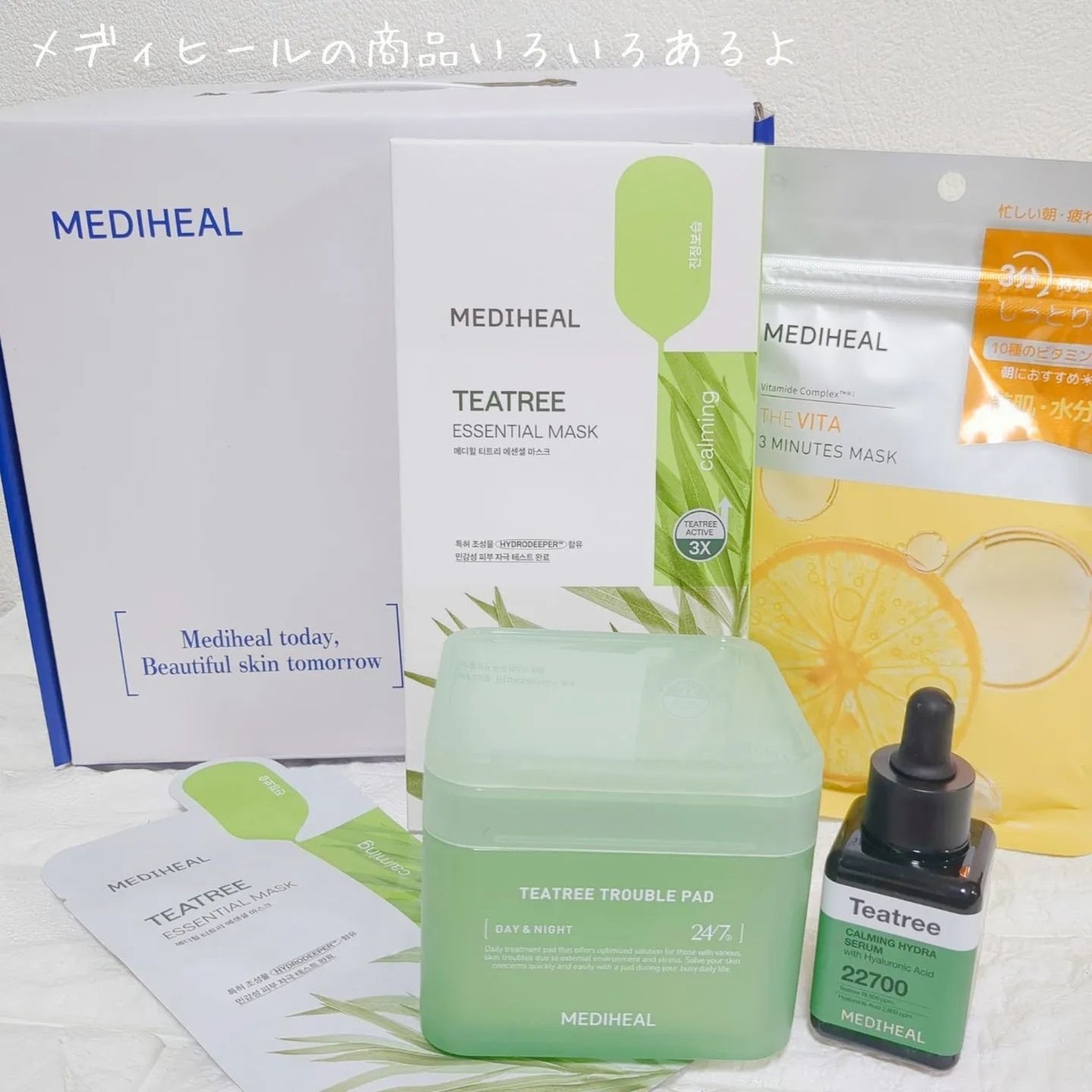 ティーツリー トラブルパッド/MEDIHEAL/トナーパッドを使ったクチコミ(6枚目)