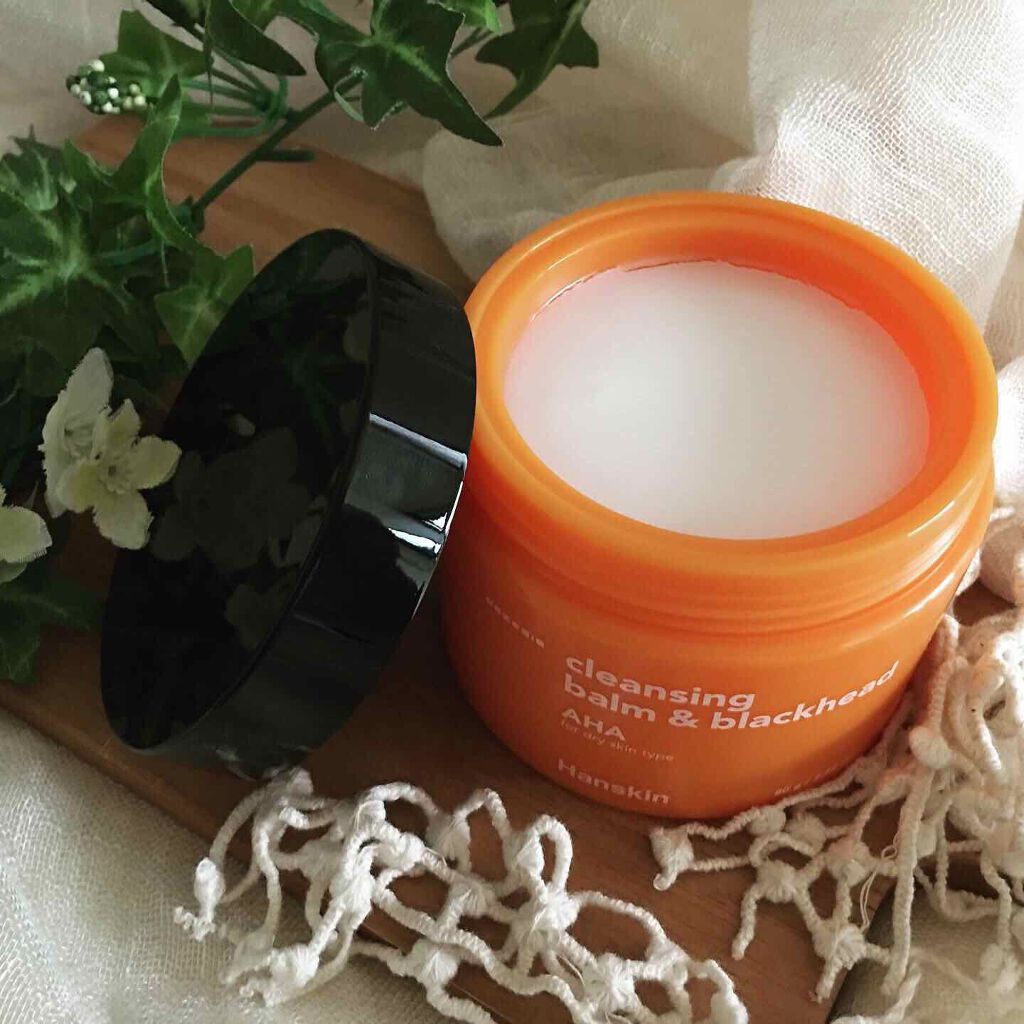 クレンジングバーム&ブラックヘッド(AHA)/ハンスキン/クレンジングバームを使ったクチコミ(2枚目)