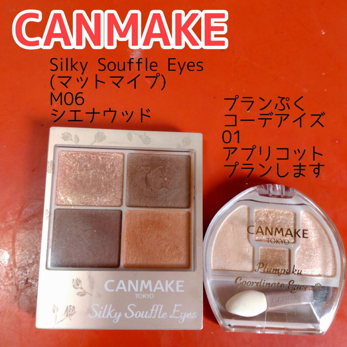 シルキースフレアイズ（マットタイプ）/キャンメイク/アイシャドウパレットを使ったクチコミ（2枚目）