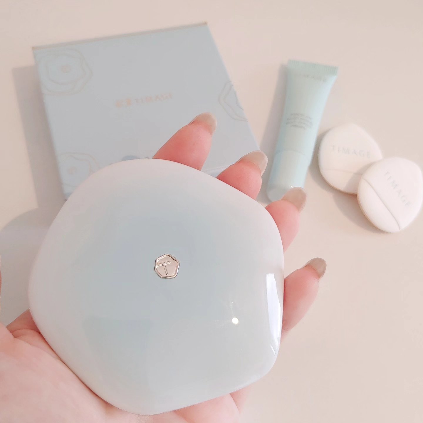 TIMAGE  クリーミーコンシーラーパレット/TIMAGE/パレットコンシーラーを使ったクチコミ（2枚目）