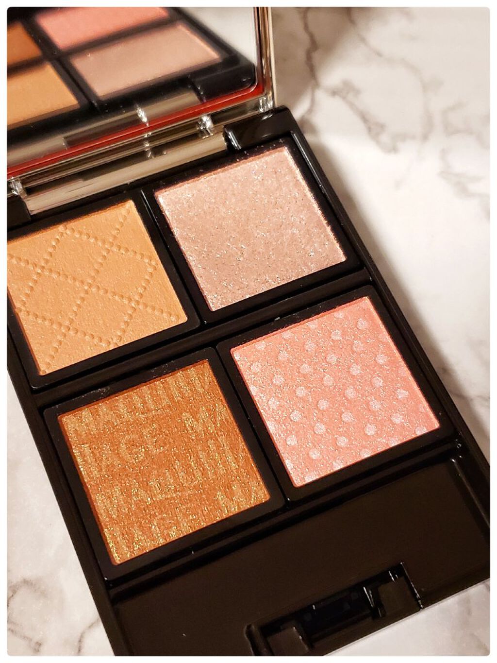 ドラマティックアイカラー (パウダー)/(クリーム)/マキアージュ/アイシャドウパレットを使ったクチコミ（2枚目）