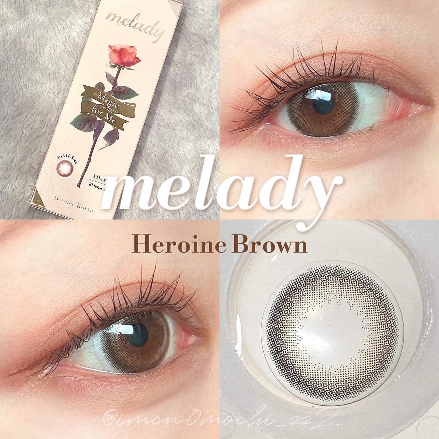 melady 1day/melady/ワンデー(1DAY)カラコンを使ったクチコミ(1枚目)