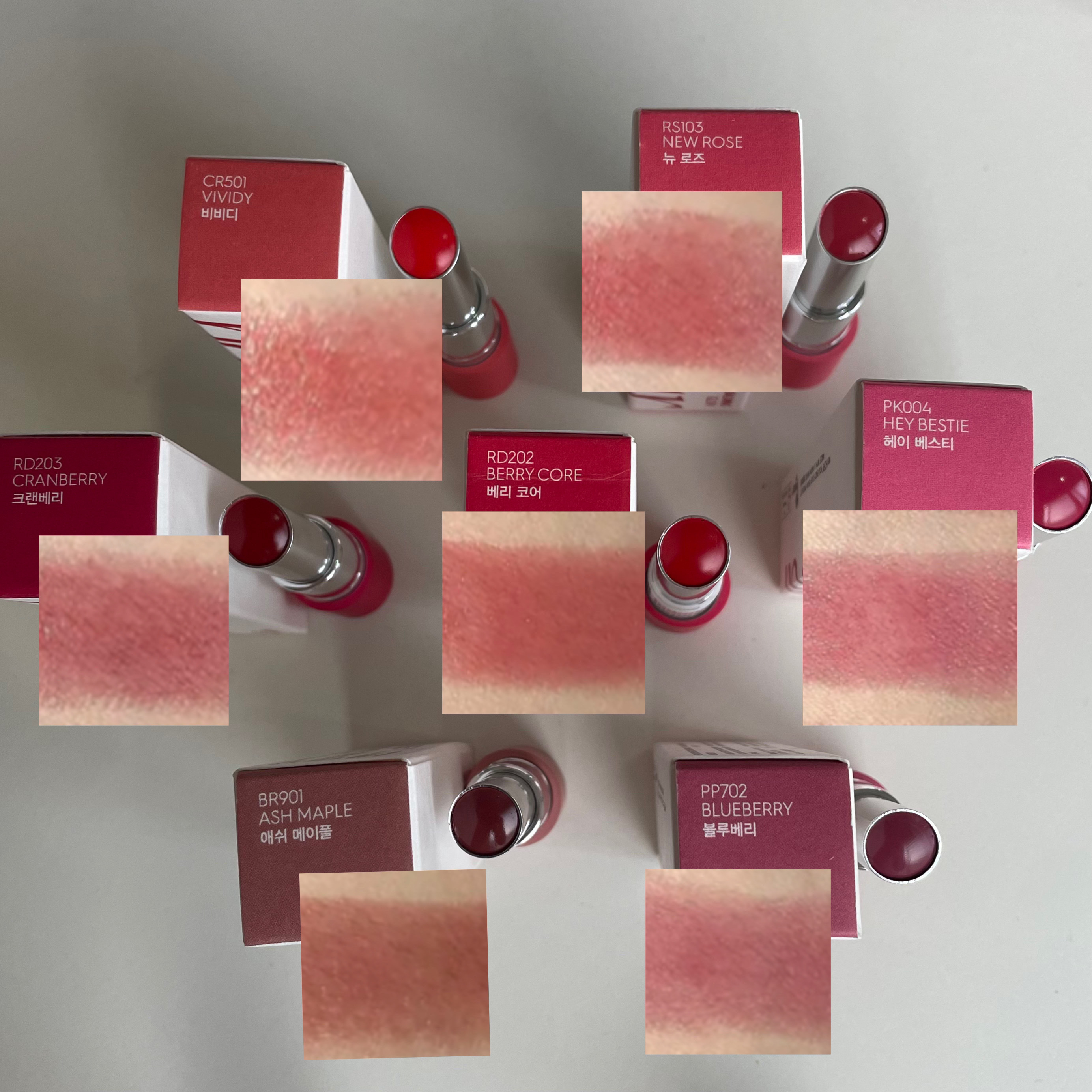 ノーウェアリップスティック バーミンググロー/espoir/口紅を使ったクチコミ（2枚目）