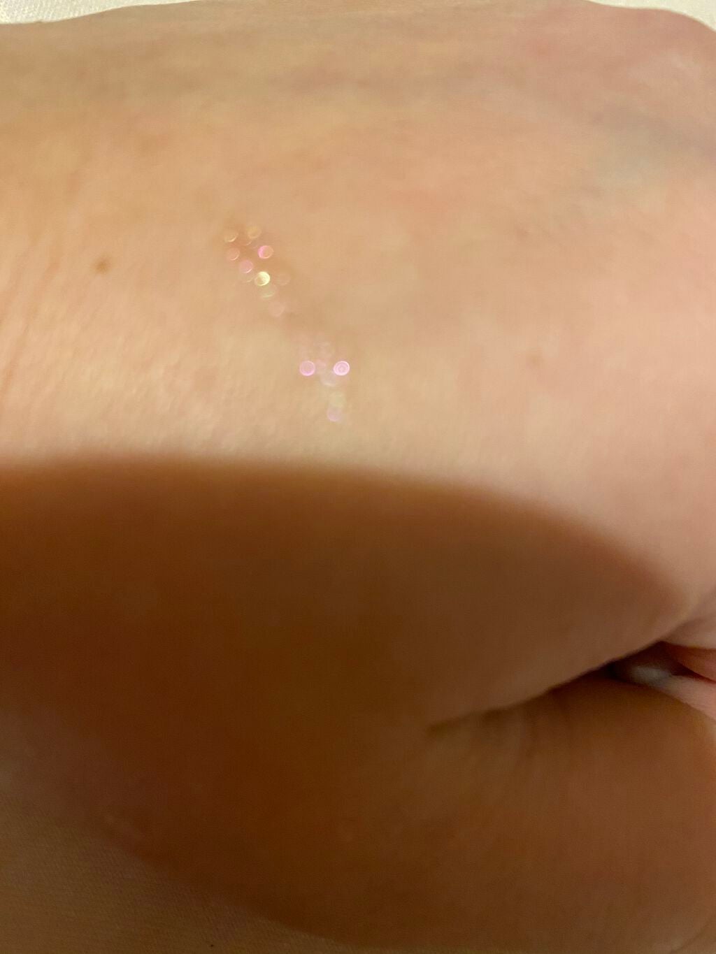 リキッド グリッター シャドウ/rom&nd/グリッターを使ったクチコミ(4枚目)