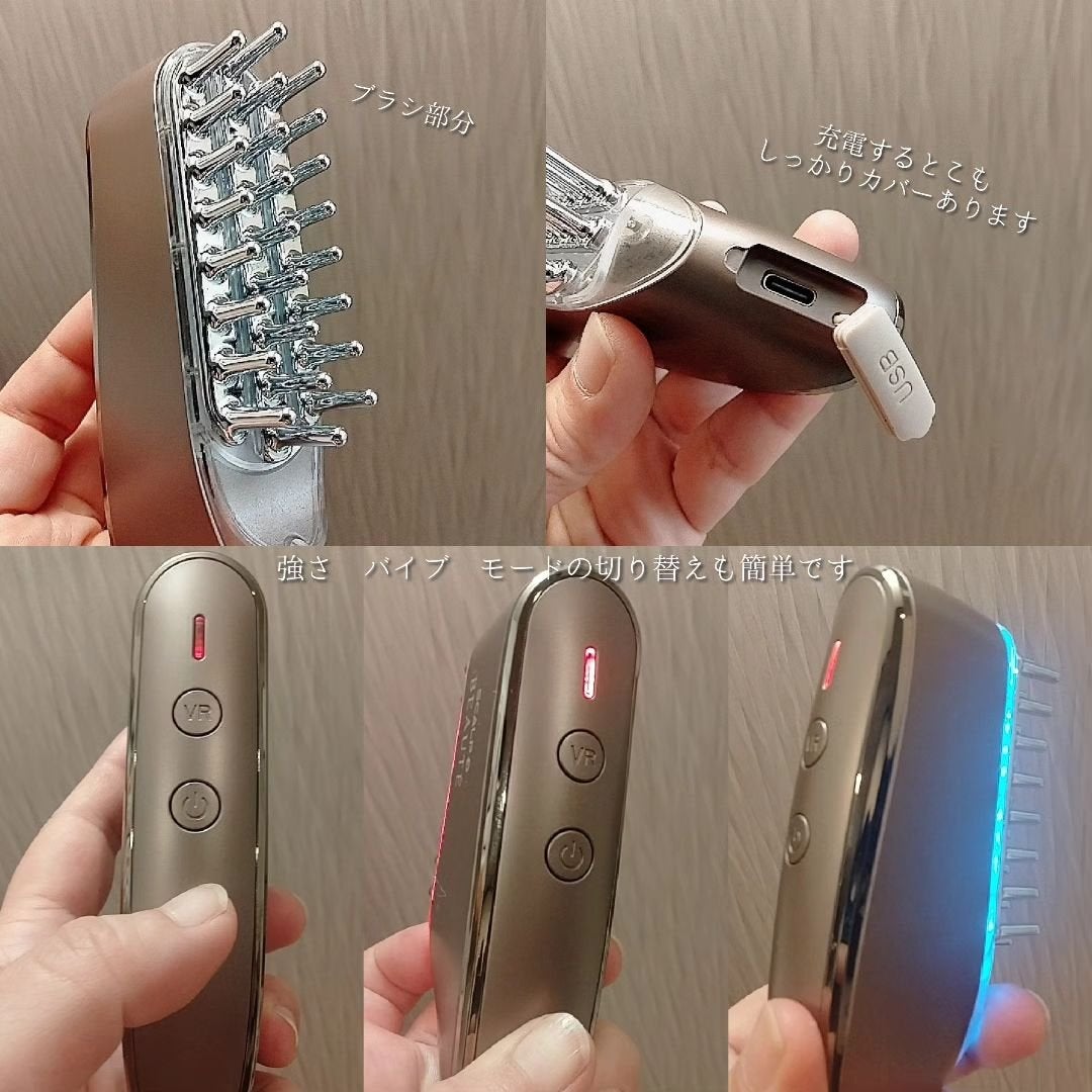 スカルプ電気ブラシ/アンファー(スカルプD)/美顔器・マッサージを使ったクチコミ(3枚目)