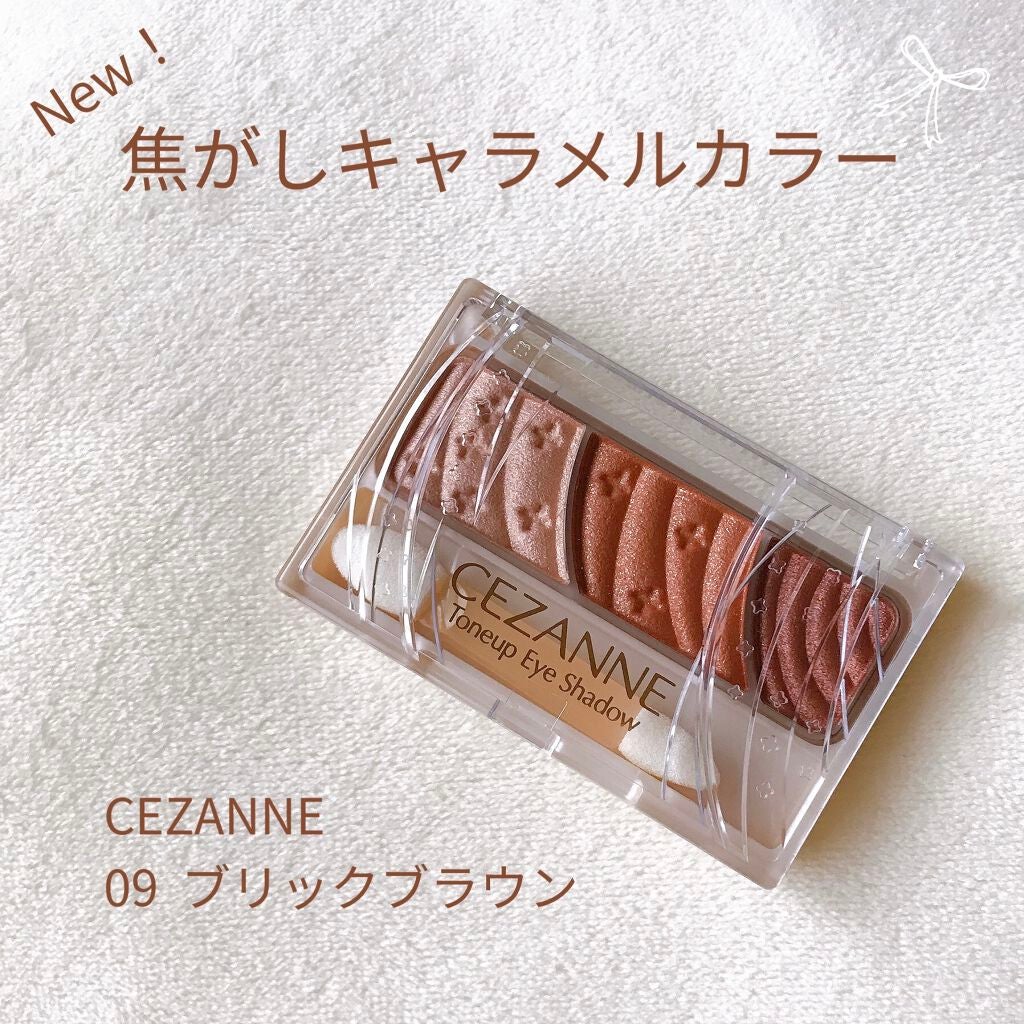 トーンアップアイシャドウ/CEZANNE/アイシャドウパレットを使ったクチコミ(1枚目)