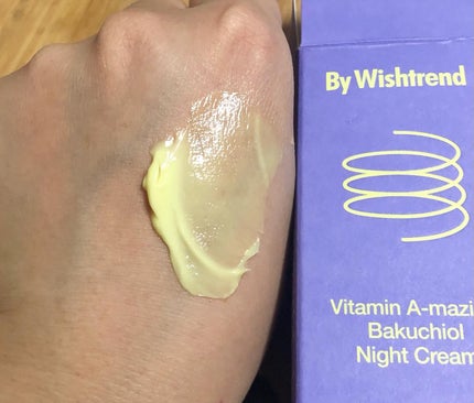 ビタミンA-mazingバクチオールナイトクリーム/By Wishtrend/フェイスクリームを使ったクチコミ(7枚目)