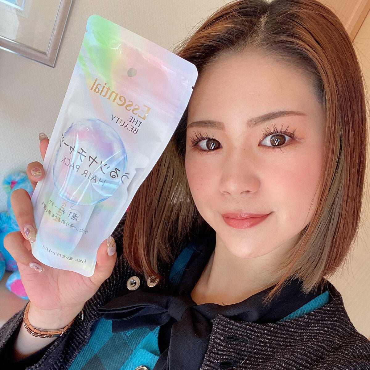 ザビューティ うるツヤチャージヘアパック/エッセンシャル/ヘアマスク・ヘアパックを使ったクチコミ(6枚目)