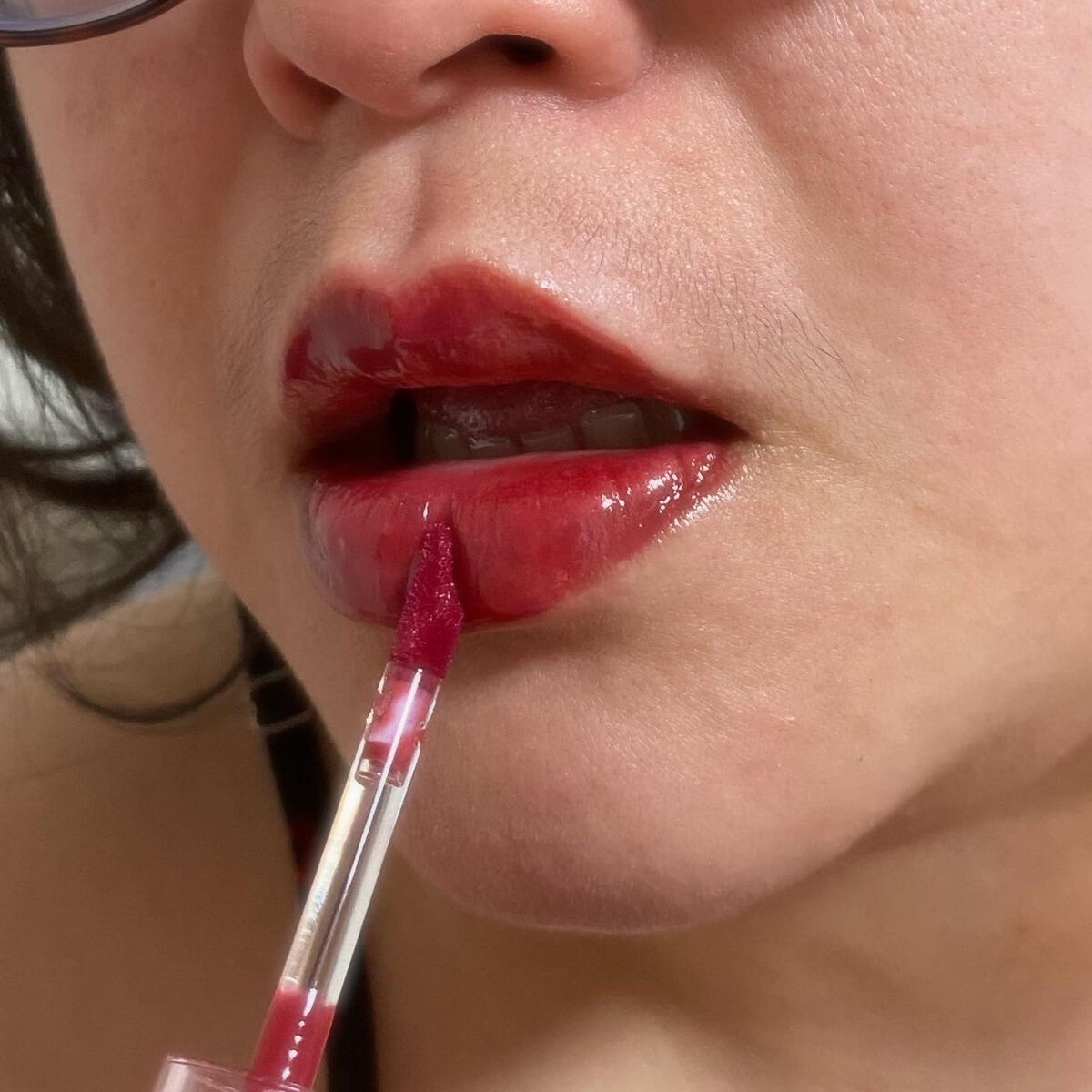 リールタトゥーグラスティント /MERYTHOD/リップティントを使ったクチコミ（3枚目）