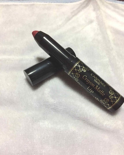 クレヨンマットリップ/キャンメイク/口紅を使ったクチコミ(1枚目)