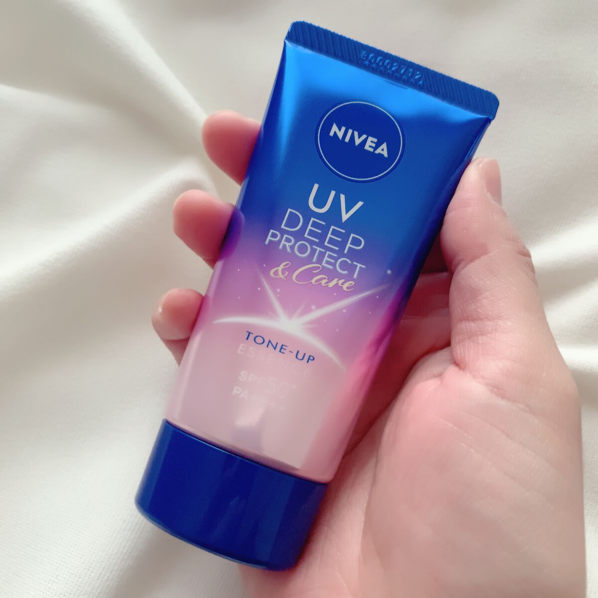 ニベアUV ディープ プロテクト&ケア トーンアップ エッセンス/ニベア/日焼け止めローションを使ったクチコミ(1枚目)