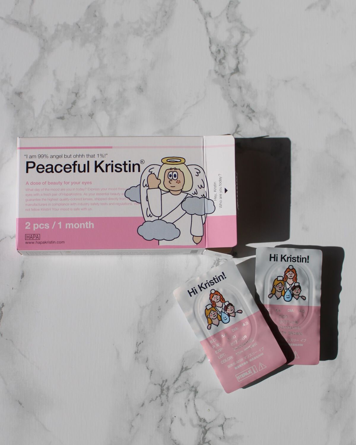 OMG kristin/Hapa kristin/カラーコンタクトレンズを使ったクチコミ(6枚目)