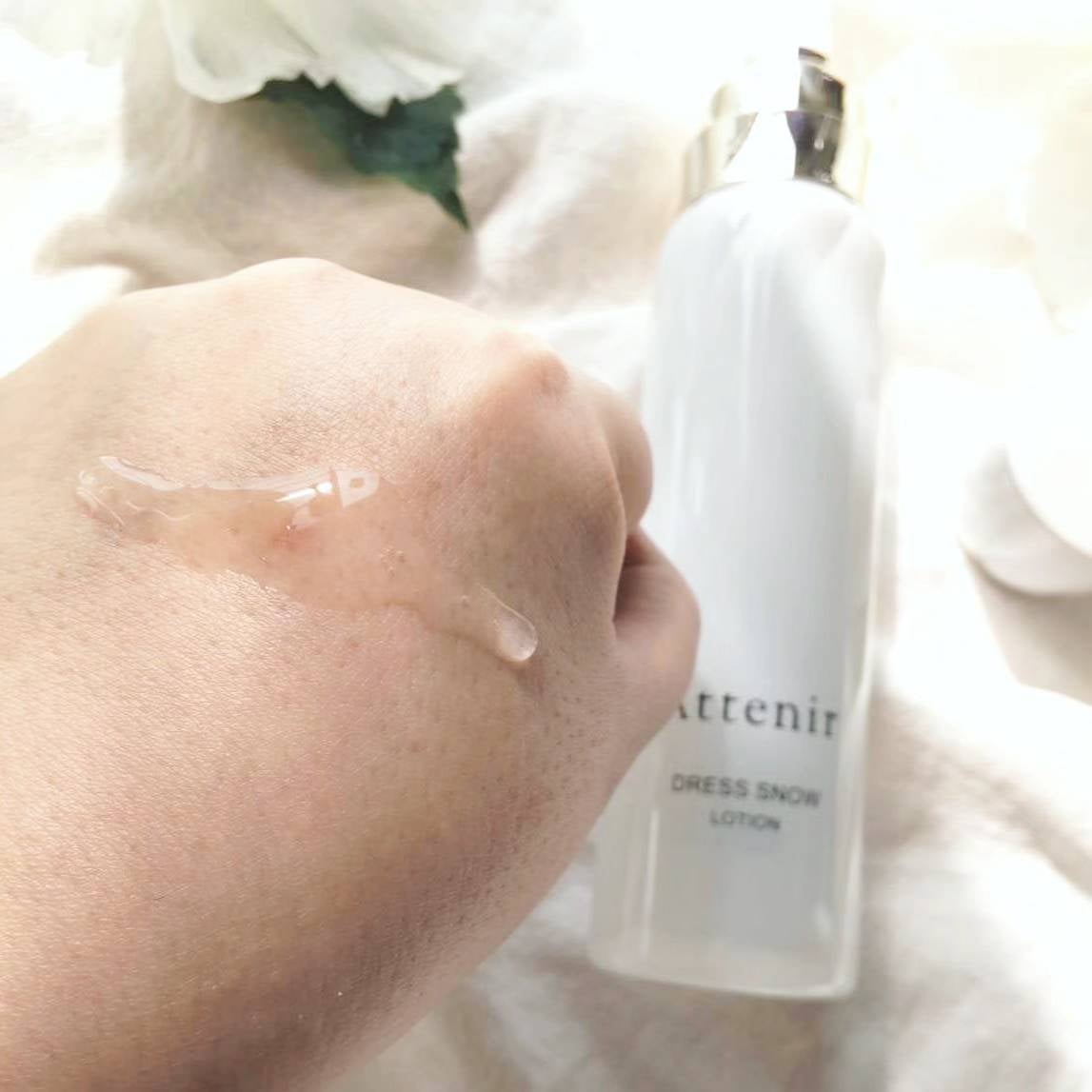 ドレススノー ローション【医薬部外品】 /アテニア/化粧水を使ったクチコミ(2枚目)