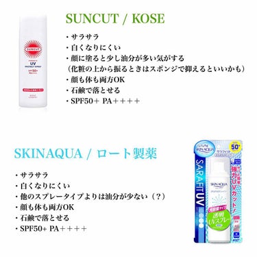 日やけ止め透明スプレー 無香料/サンカット®/日焼け止め・UVケアを使ったクチコミ（1枚目）