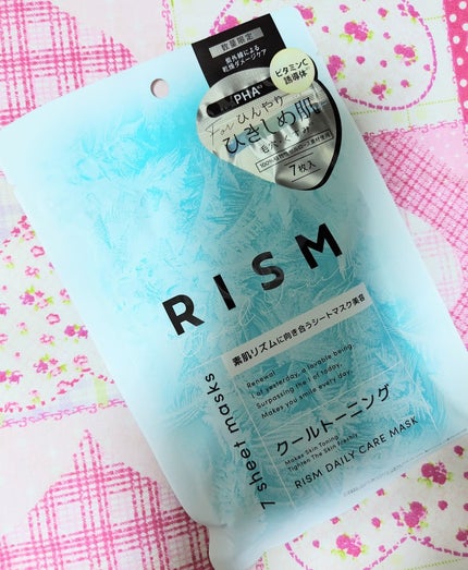 リズム デイリーケアマスク クールトーニング/RISM/シートマスク・パックを使ったクチコミ(1枚目)