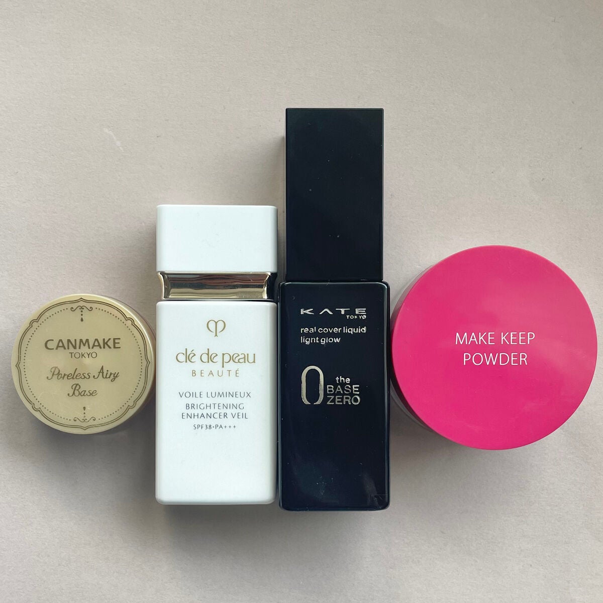 ポアレスエアリーベース/キャンメイク/化粧下地を使ったクチコミ(2枚目)