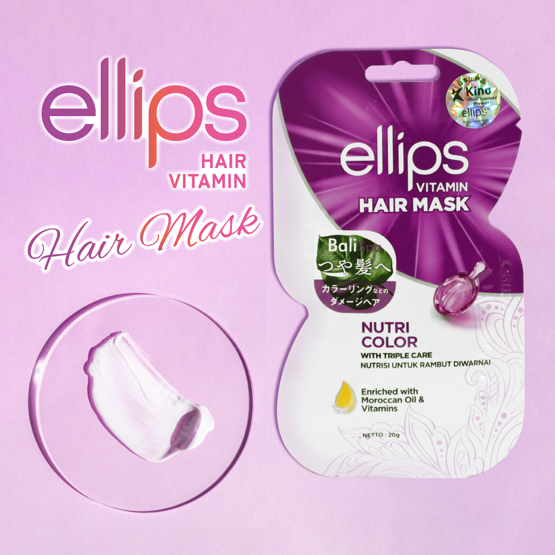 ヘアーマスク【ナチュラルカラー】/ellips/ヘアマスク・ヘアパックを使ったクチコミ（1枚目）