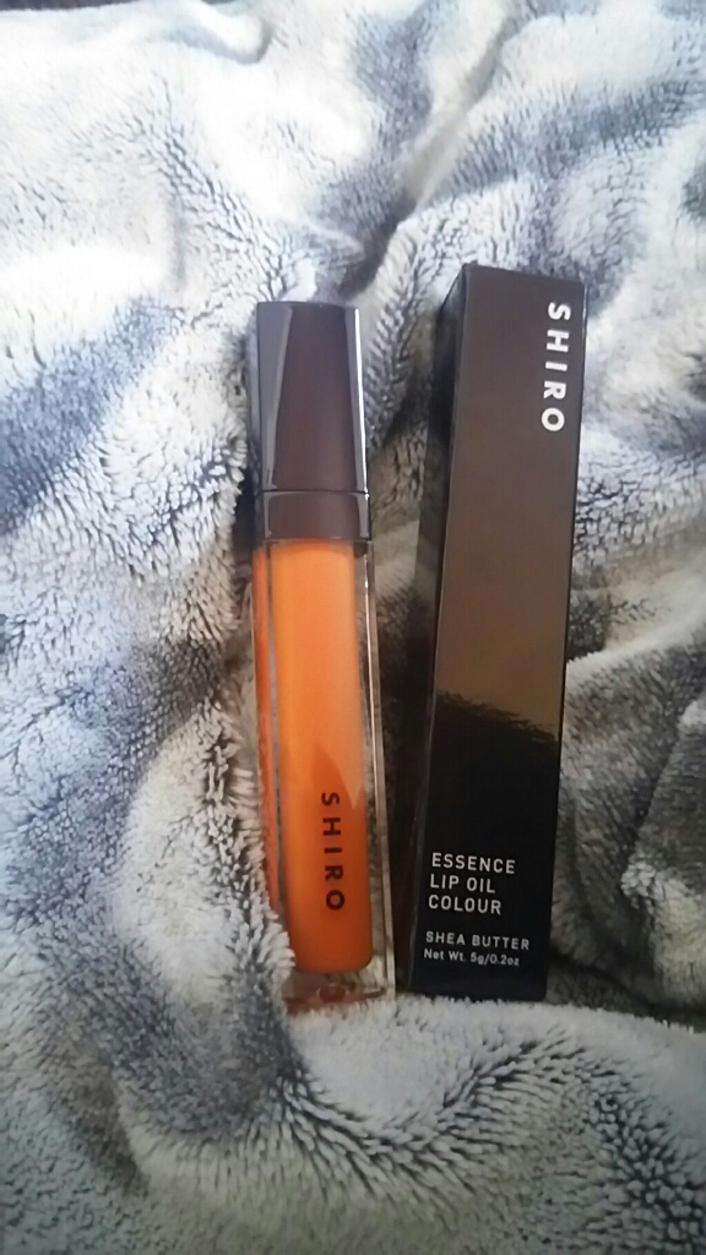エッセンスリップオイルカラー/SHIRO/リップオイルを使ったクチコミ（1枚目）