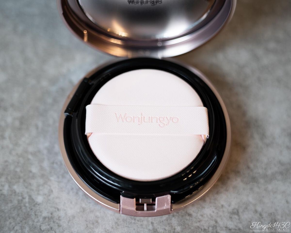 ウォンジョンヨ フィッティングクッション ラスティング 03 ペールベージュ/Wonjungyo/クッションファンデーションを使ったクチコミ（1枚目）