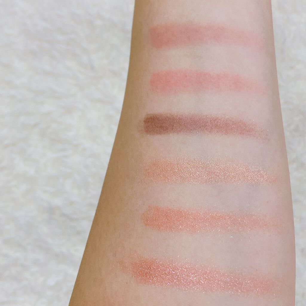 アンラップド ミニアイシャドーパレット ORGASM /NARS/アイシャドウパレットを使ったクチコミ(5枚目)