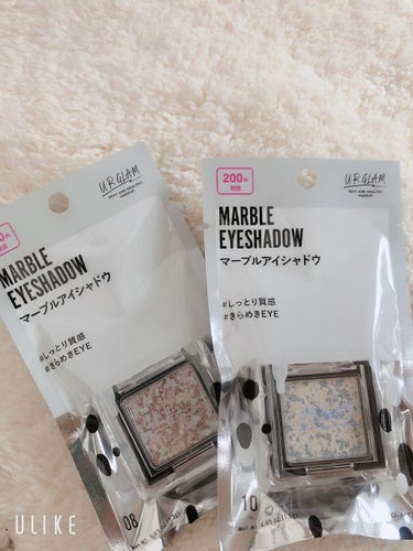 UR GLAM　MARBLE EYESHADOW/U R GLAM/シングルアイシャドウを使ったクチコミ（1枚目）