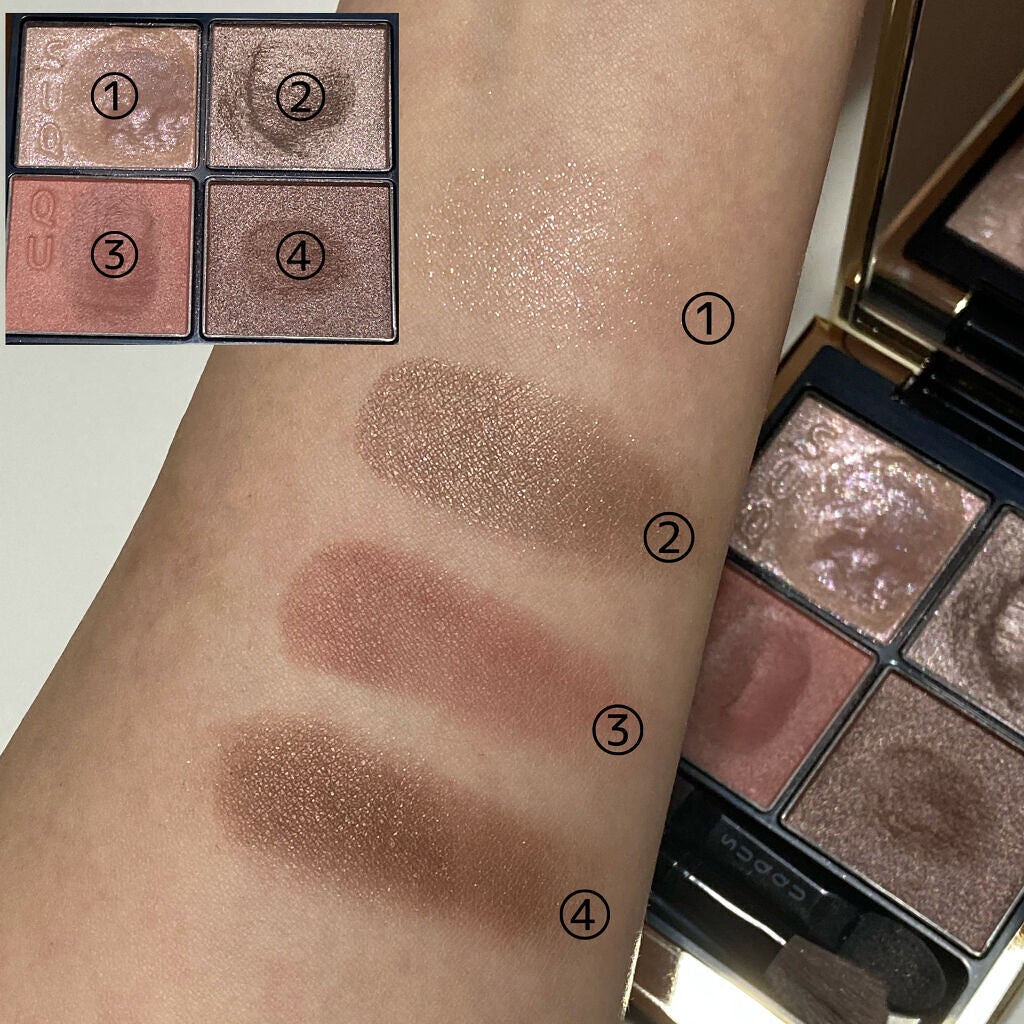 シグニチャー カラー アイズ/SUQQU/アイシャドウパレットを使ったクチコミ(2枚目)