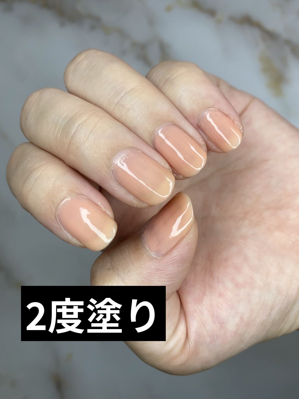 ネイルカラー 8173 スキニーピンク/オルビス/マニキュアを使ったクチコミ（3枚目）