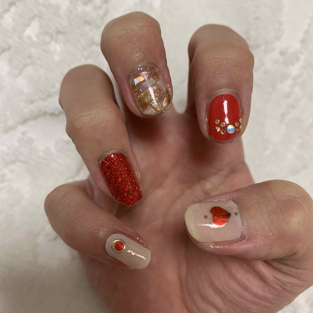 ネイルフィット ジェルネイルシール/GELATO FACTORY/ネイルシールを使ったクチコミ（1枚目）